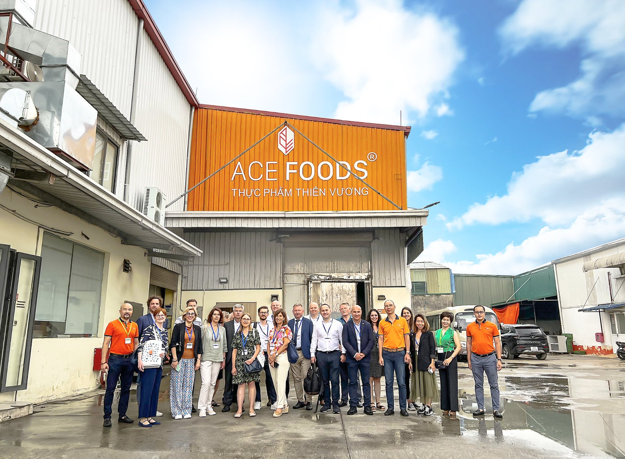 Chuyến tham quan hợp tác của Tập đoàn APK - Nga tại  trụ sở chính ACE FOODS
