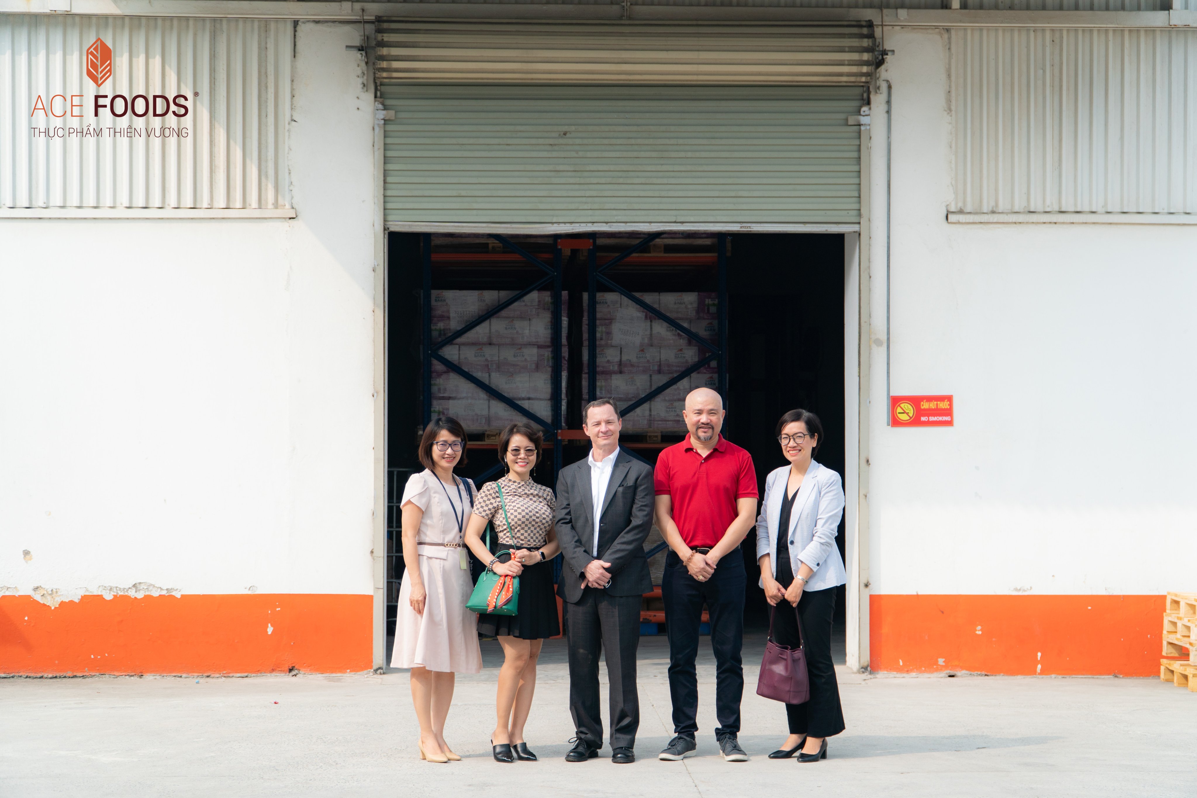 Chuyến tham quan của Đại sứ quán Mỹ tại nhà máy sản xuất ACE FOODS