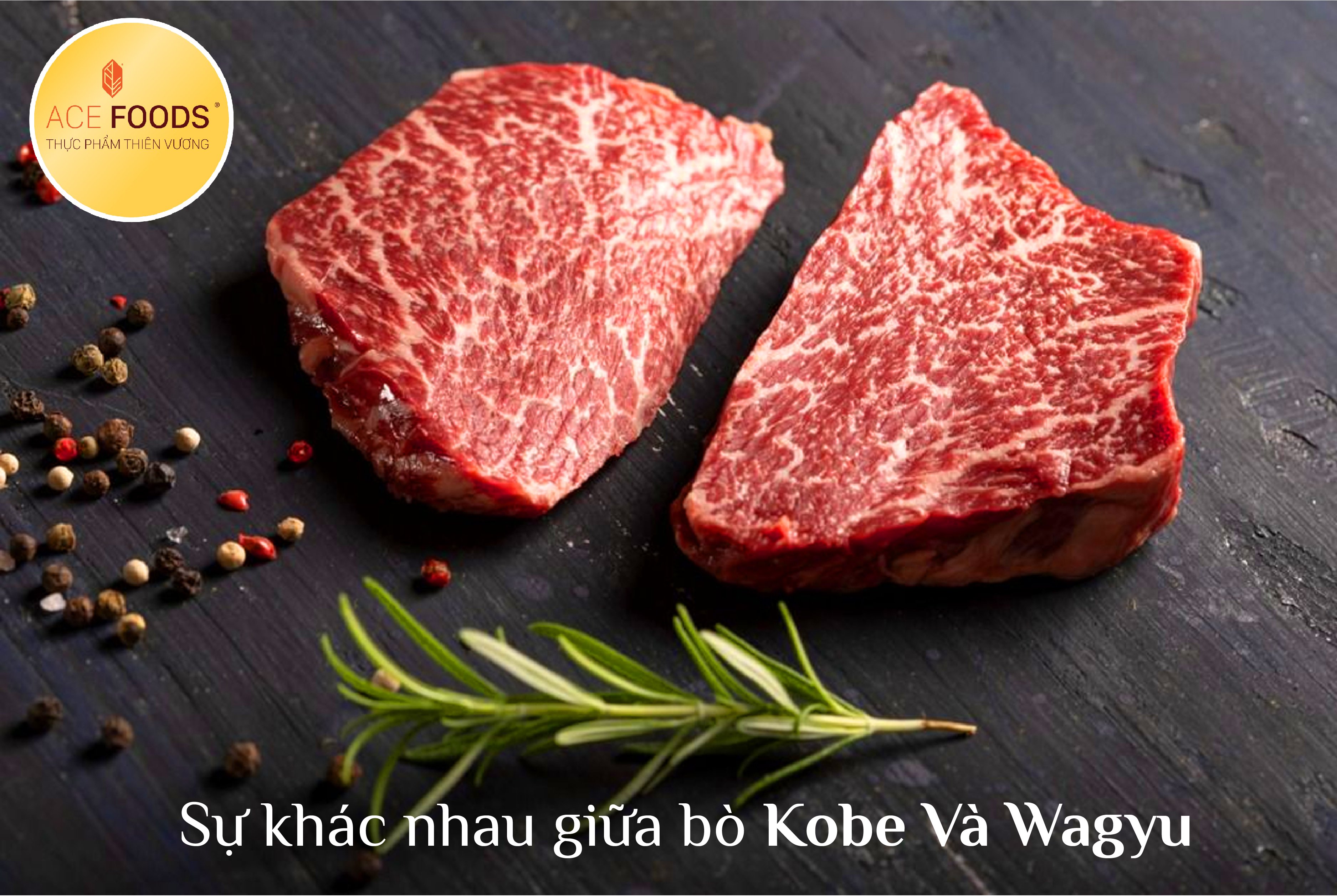 Sự khác nhau giữa bò kobe và wagyu