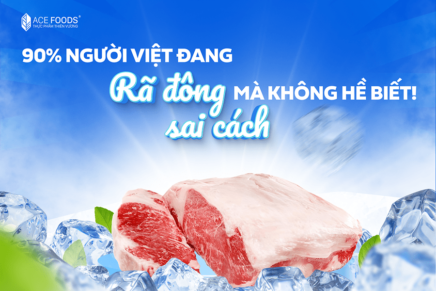 90% người Việt đang rã đông thịt sai cách mà không hề biết!