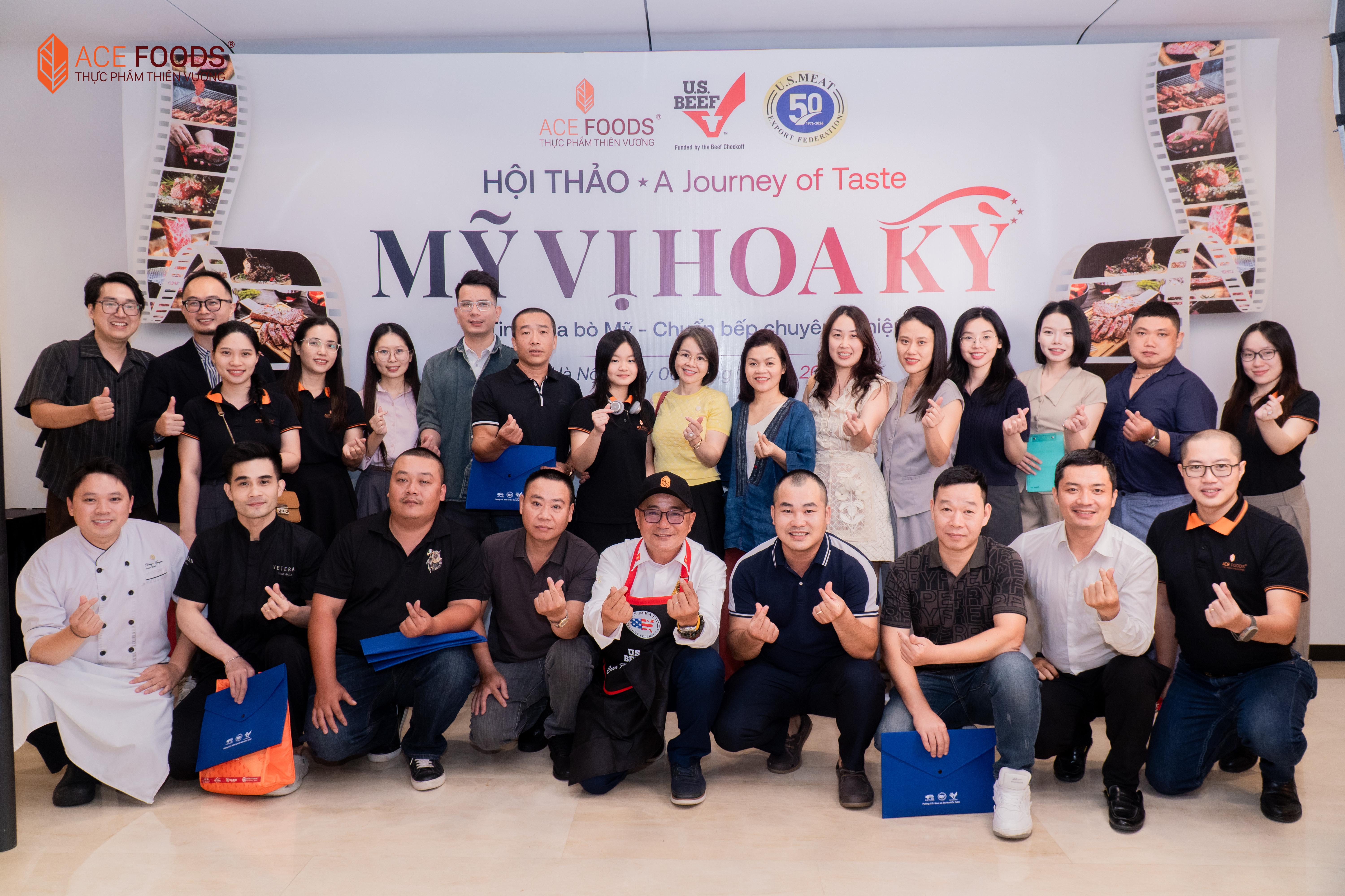 Hội thảo “Mỹ vị Hoa Kỳ – Tinh hoa bò Mỹ, chuẩn bếp chuyên nghiệp” tại Hà Nội