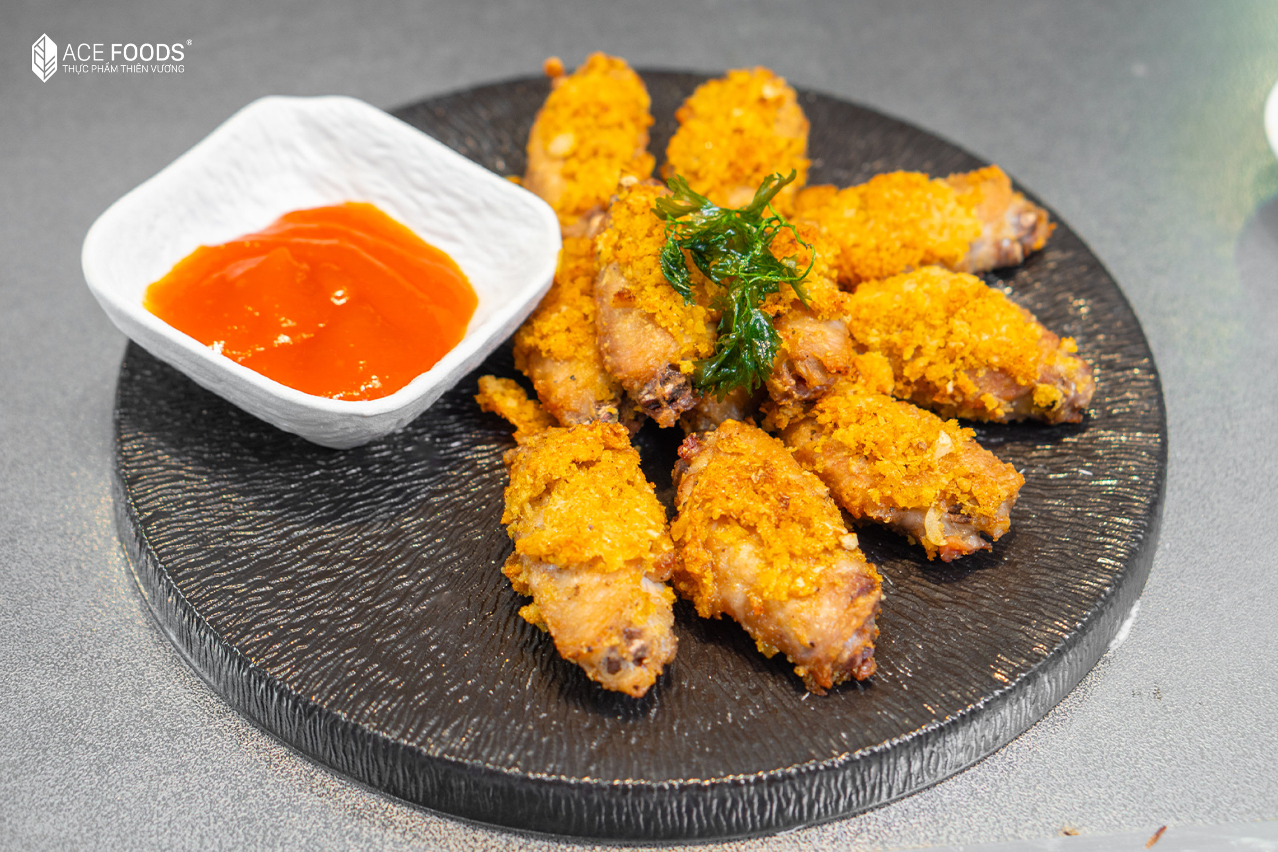 Cách làm cánh gà chiên tỏi phô mai parmesan giòn rụm, béo thơm chuẩn vị