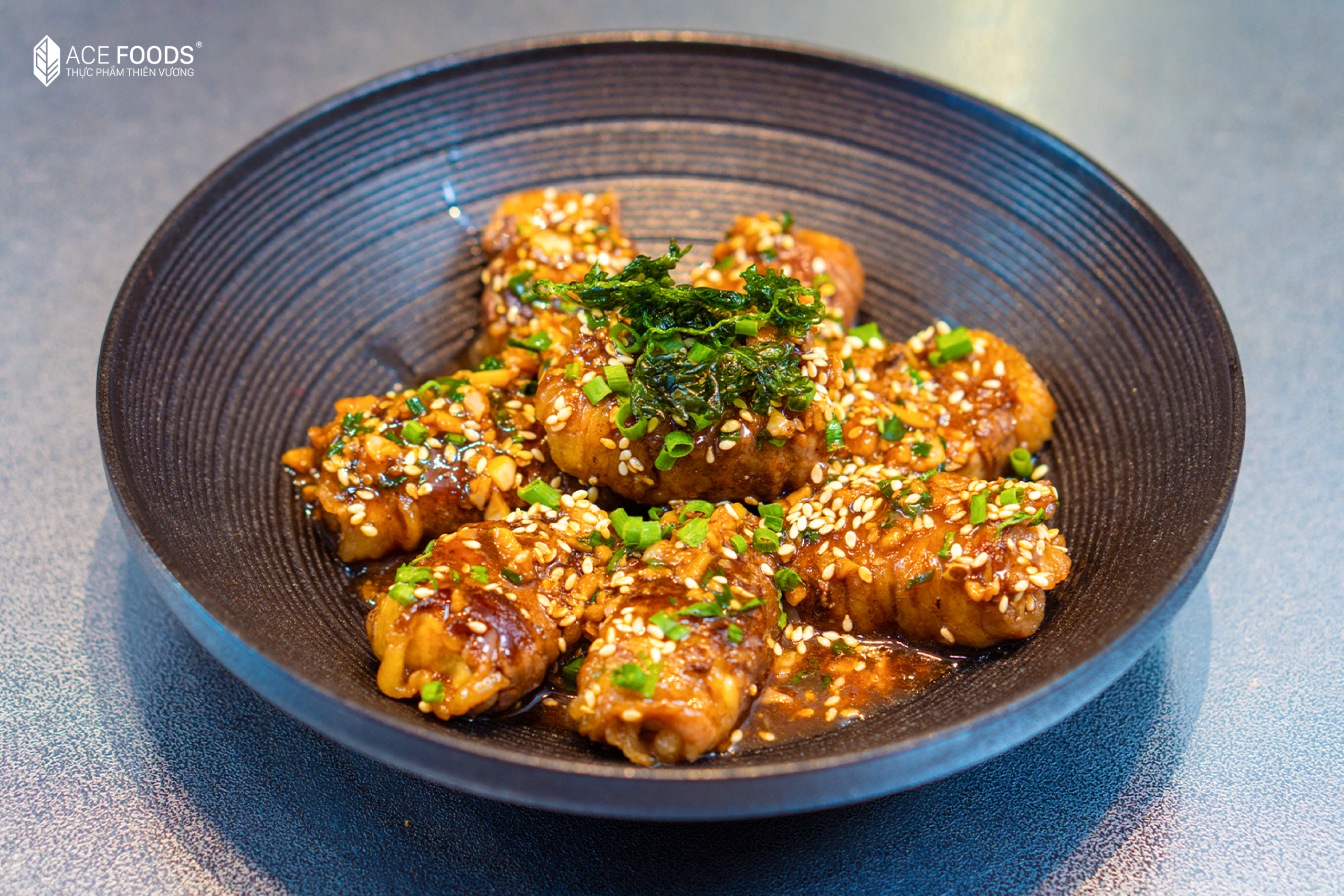 Cách làm ba chỉ bò cuộn đậu phụ sốt teriyaki mềm ngon, đậm đà chuẩn vị tại nhà