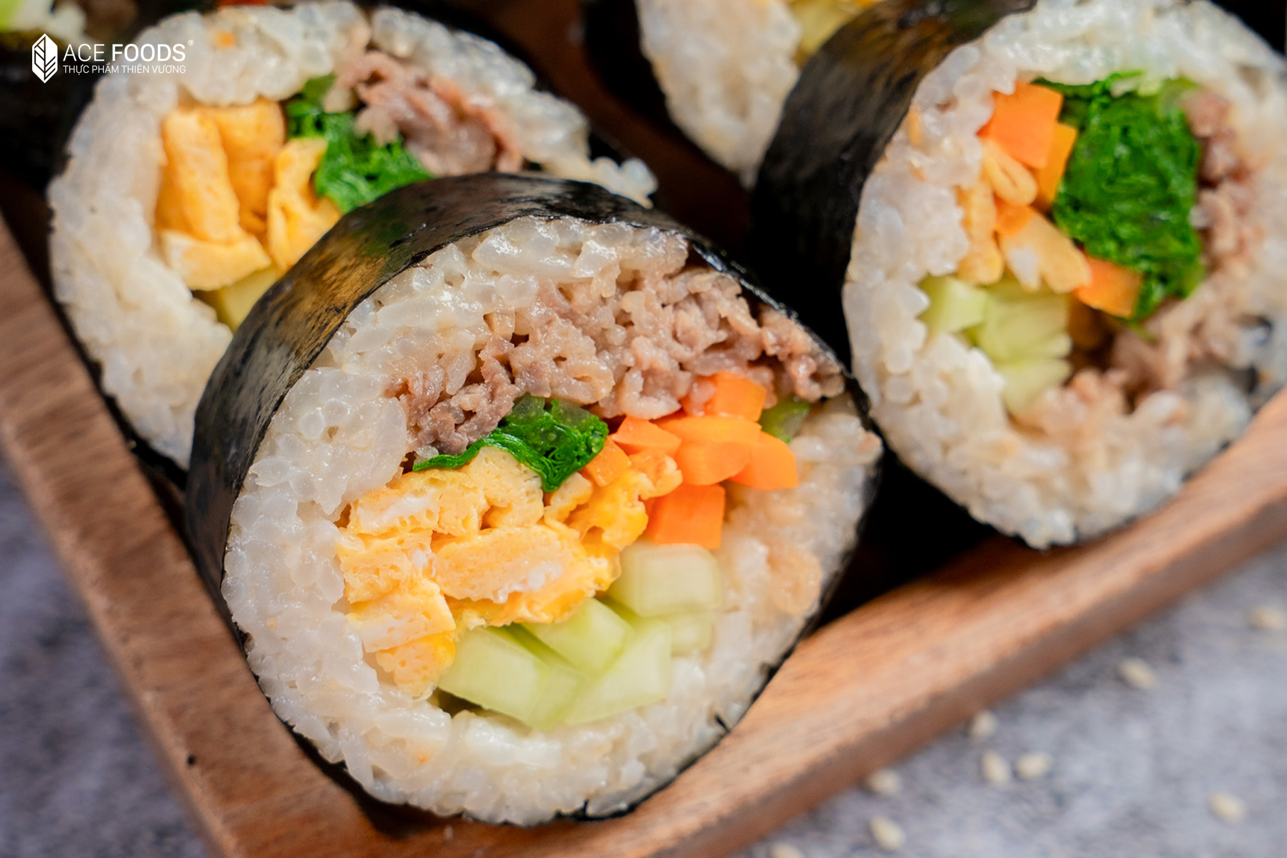 Kimbap bò bulgogi – cuộn một lần, mê từ miếng đầu tiên