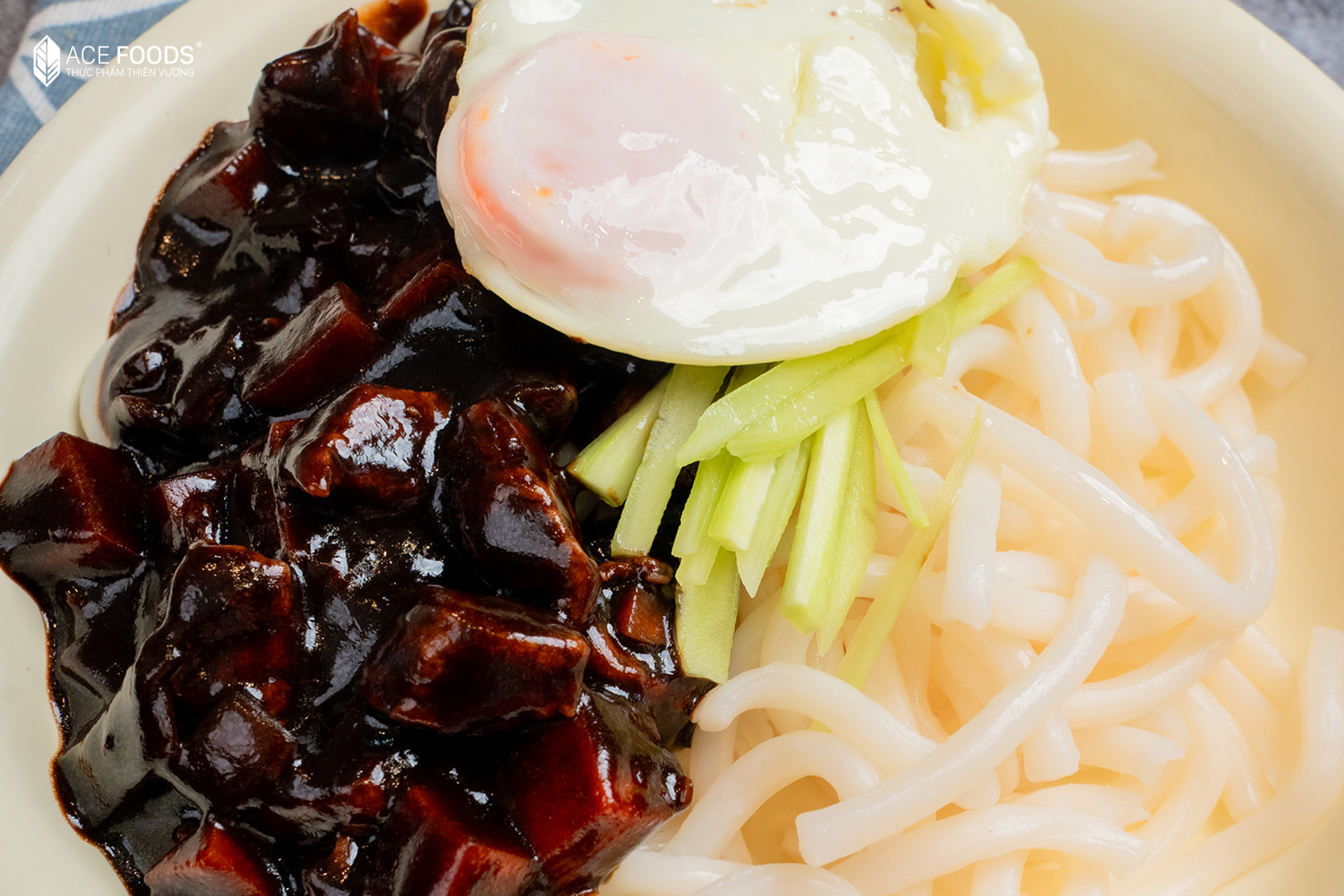 Mì udon tương đen đậm đà chuẩn vị Hàn Quốc, ăn một lần là mê