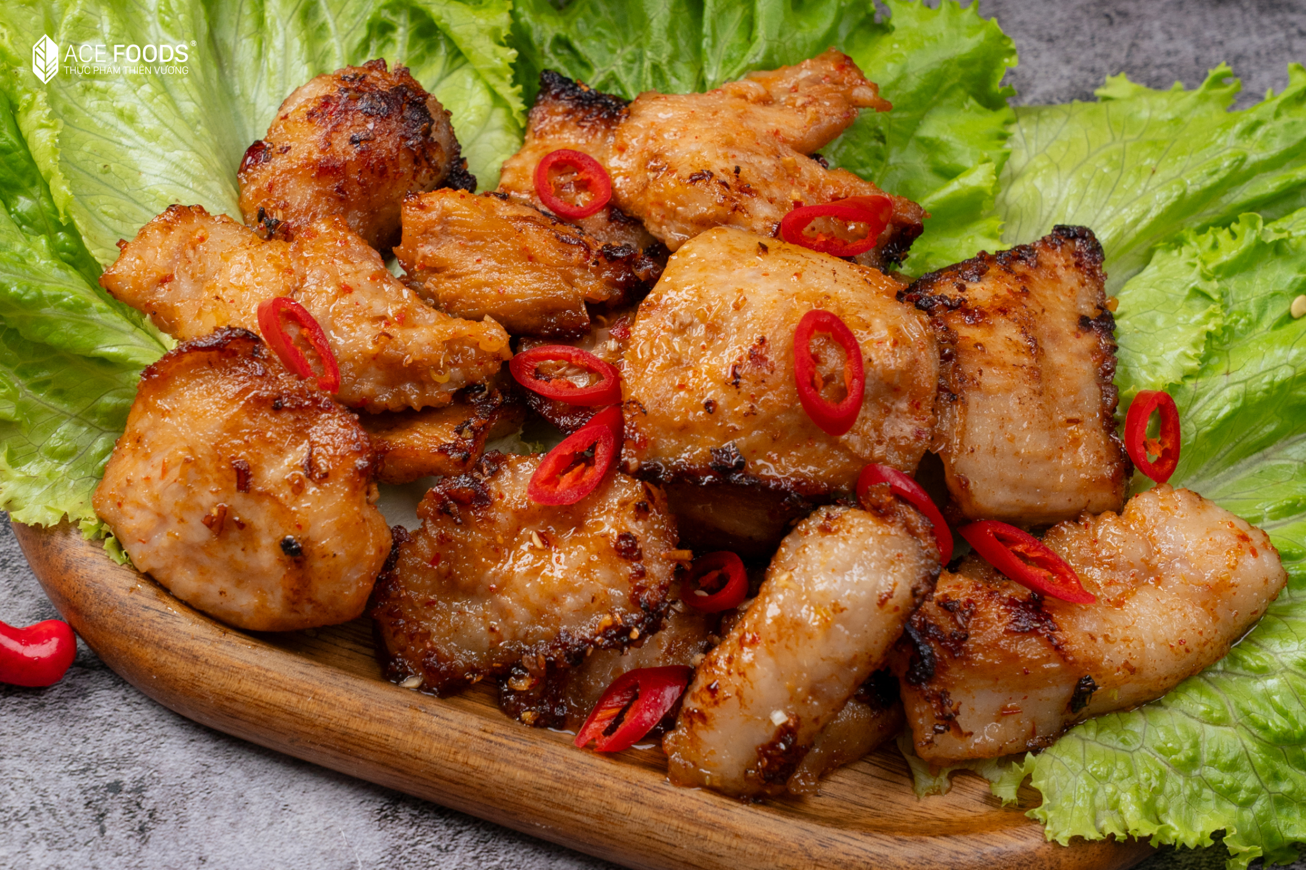 Nọng heo chiên muối sả giòn thơm, đậm vị cực cuốn cho bữa cơm gia đình