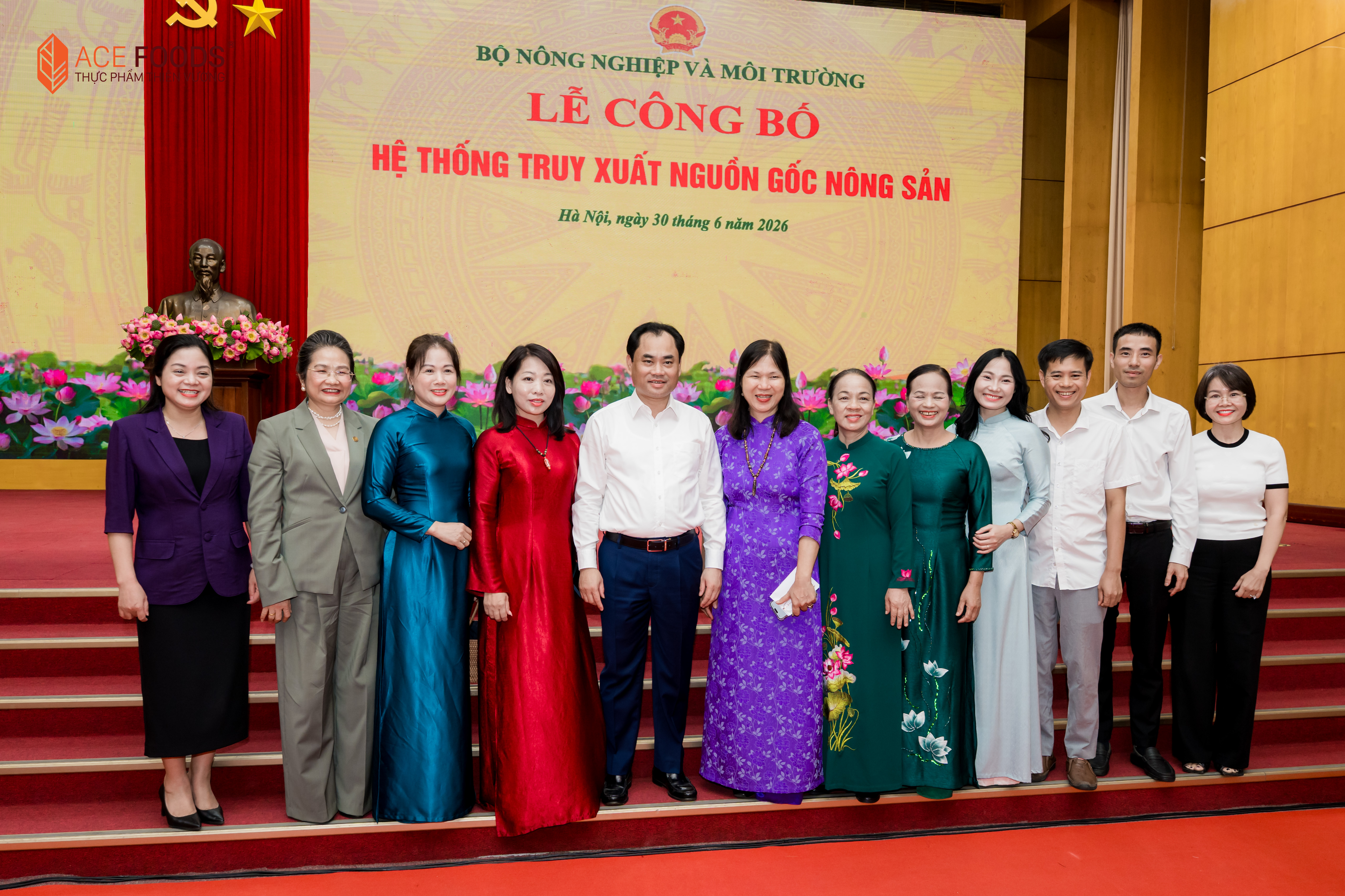 Thiên Vương ACE FOODS tiên phong minh bạch nguồn gốc thực phẩm nhập khẩu cùng hệ thống truy xuất nguồn gốc nông lâm thủy sản quốc gia