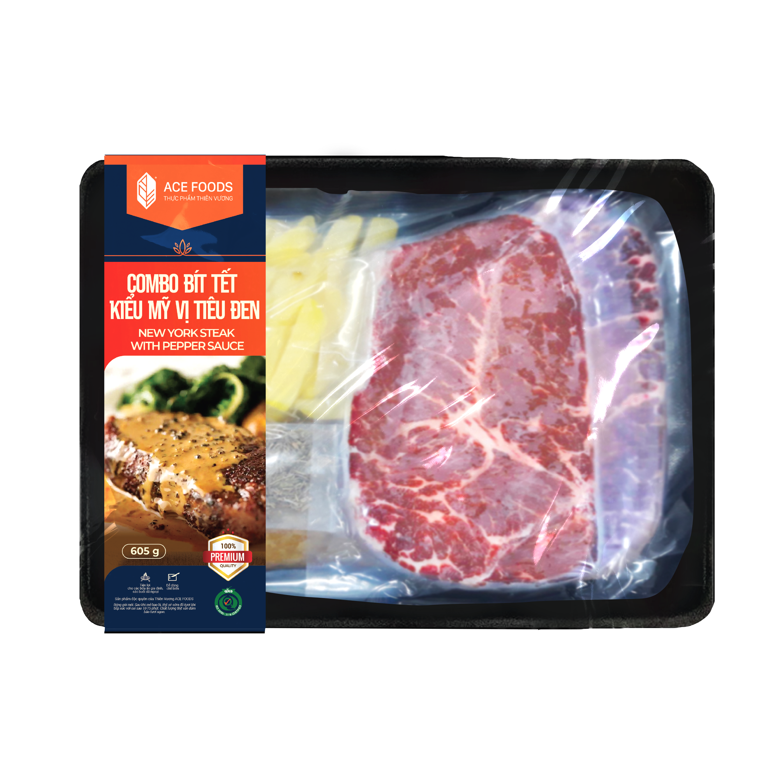COMBO BÍT TẾT (NEW YORK STEAK) 605G