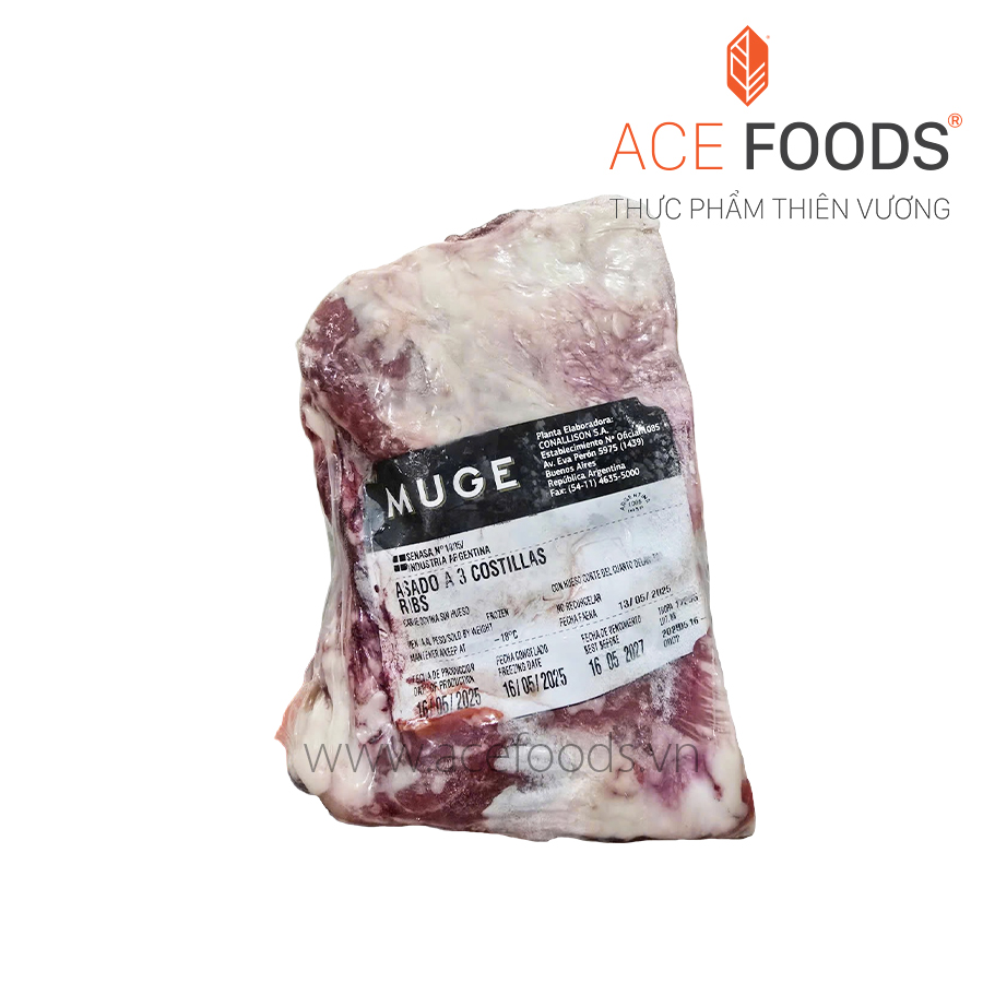 SƯỜN BÒ CÓ XƯƠNG BÒ ARGENTINA