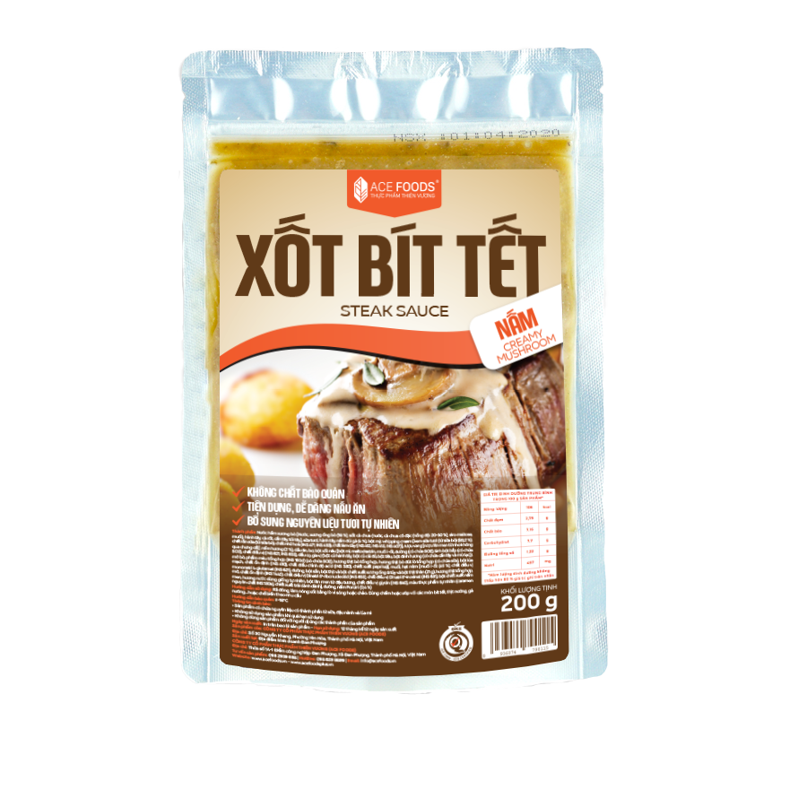 XỐT BÍT TẾT NẤM TƯƠI 200G