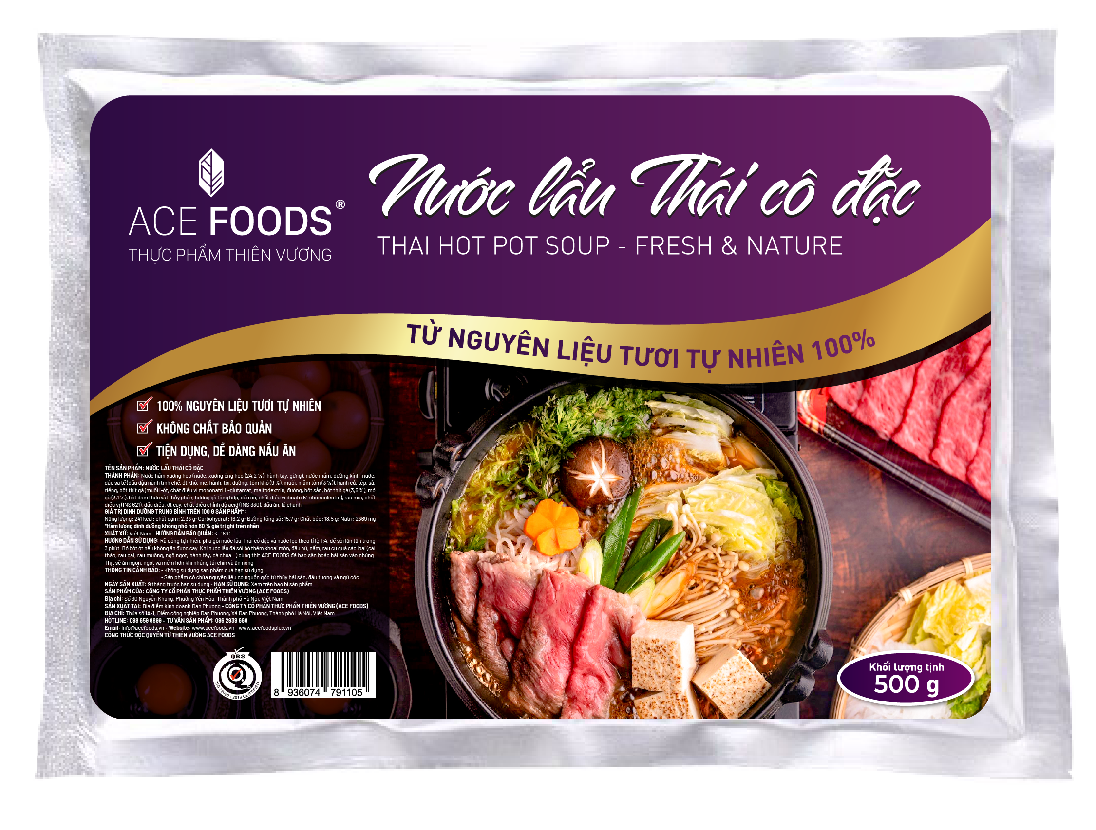 NƯỚC LẨU THÁI CÔ ĐẶC