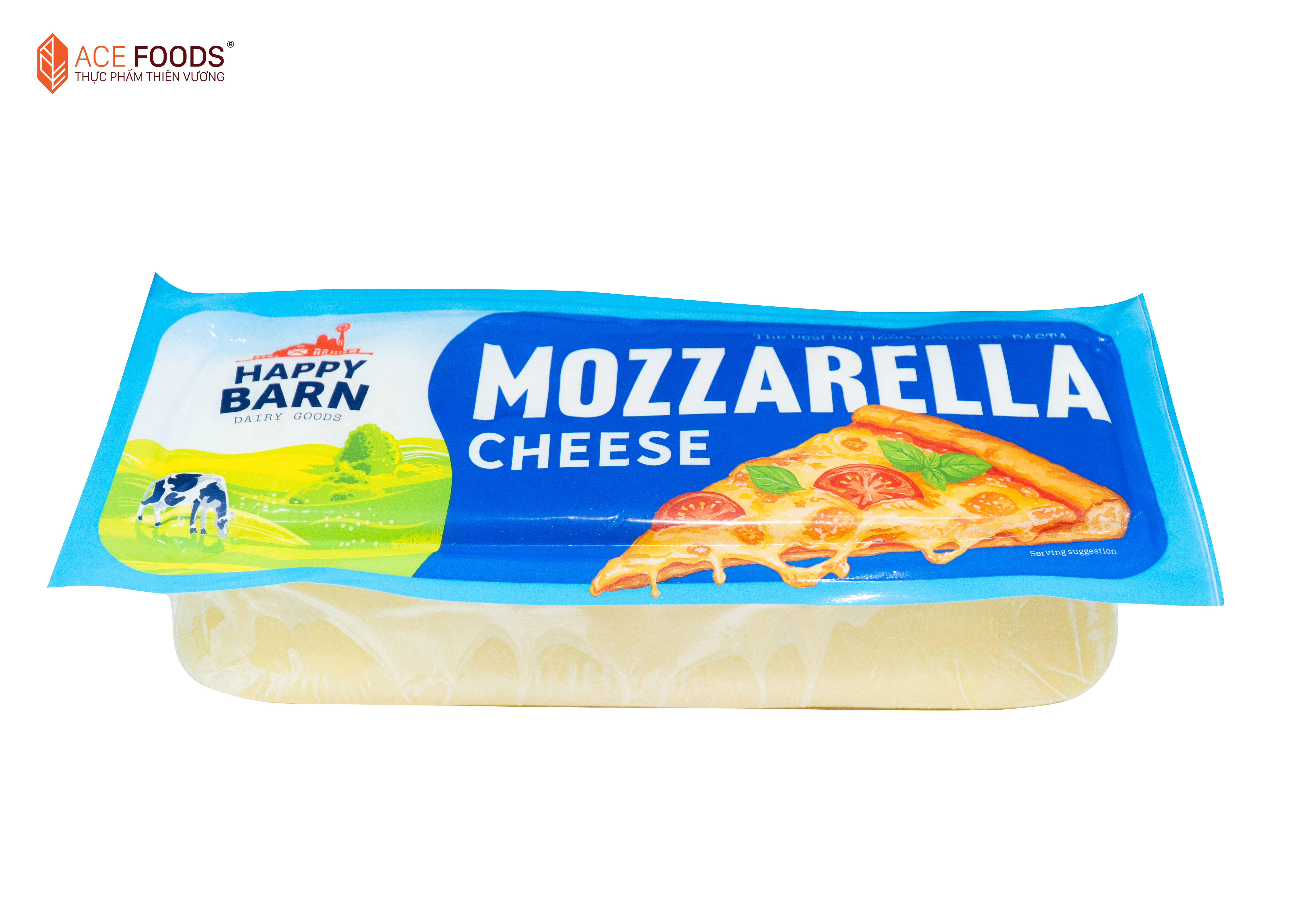 PHÔ MAI MOZZARELLA- NHÃN HIỆU HAPPY BARN