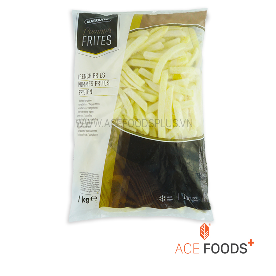 Khoai tây cọng BỈ 1kg sợi 10 do ACE FOODS phân phối độc quyền