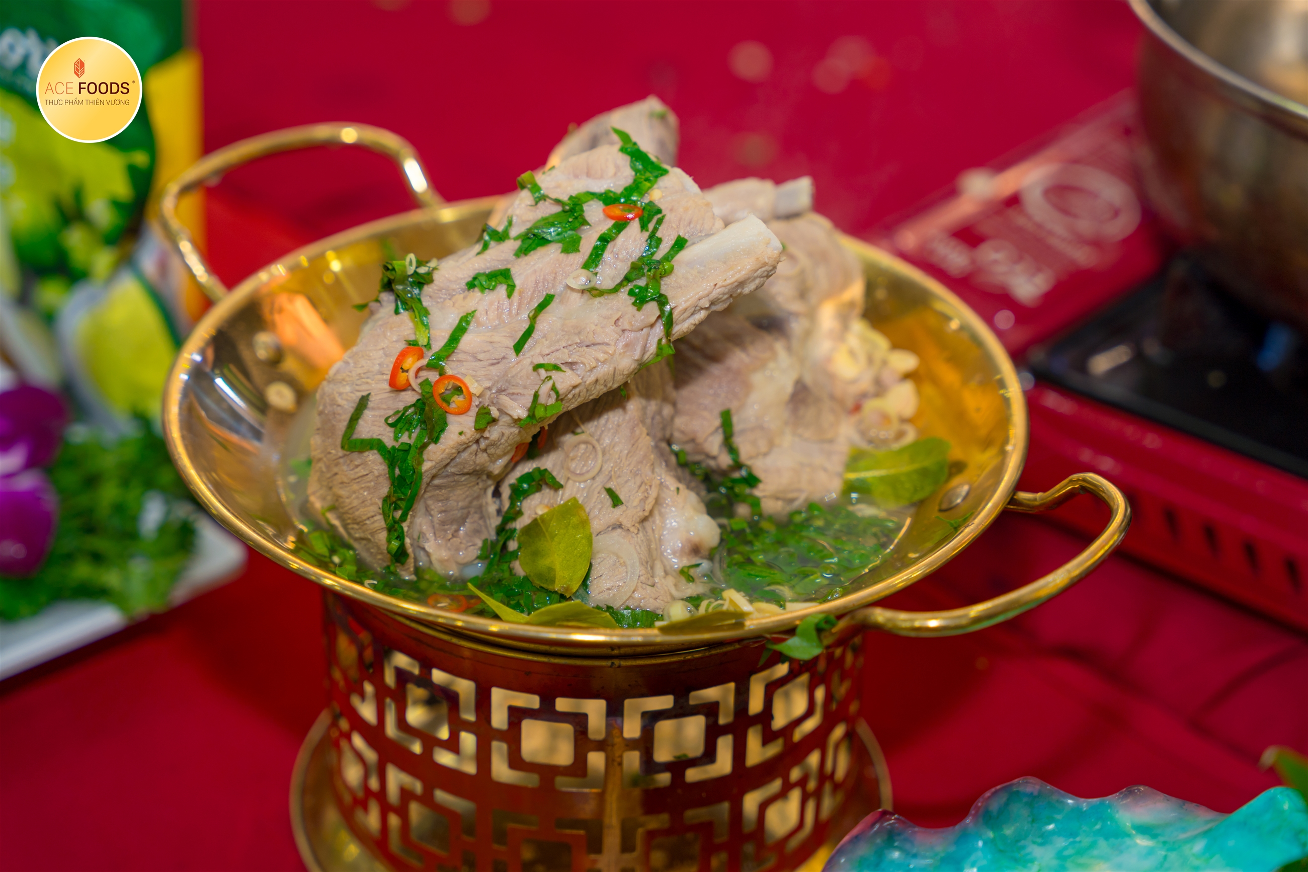 Tháp Sườn non heo Mỹ cay